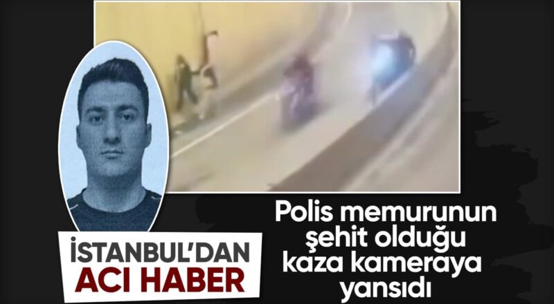 1711163716 Istanbul Sislide kaza yapan motosikletli polis sehit oldu