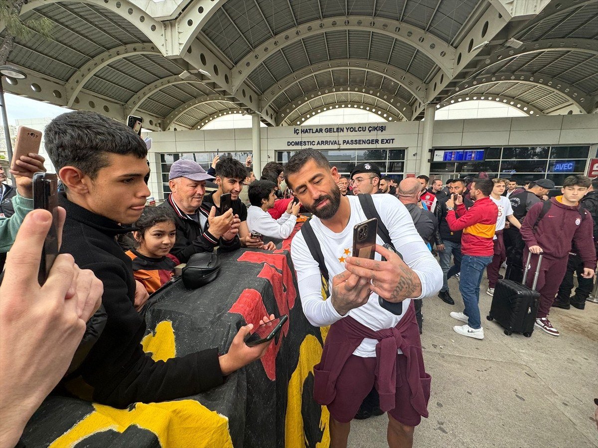 Galatasaray kamp icin Antalyada