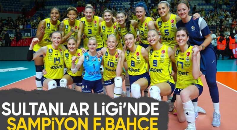 1713726969 Eczacibasini yenen Fenerbahce Sultanlar Ligi sampiyonu oldu