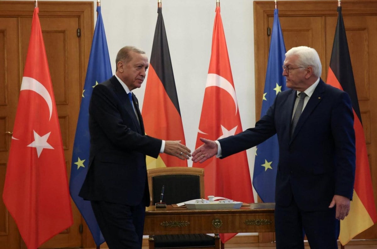 1713915850 566 Cumhurbaskani Erdogan mevkidasi Steinmeier ile bir araya gelecek